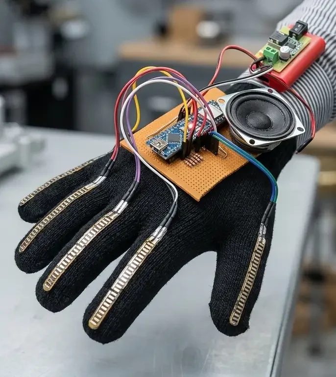 Sign Language Glove Arduino 